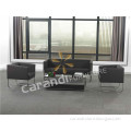 Commercial Black Leather Office Sofa (RD510)